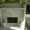 We built this mantel and fireplace surround custom to the design provided by the customer.